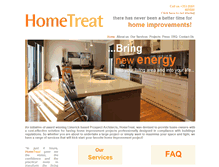 Tablet Screenshot of hometreat.ie